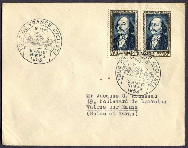 France - Sport - Tour De France - Cover - 1953