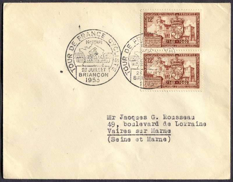 France - Sport - Tour De France - Cover - 1953