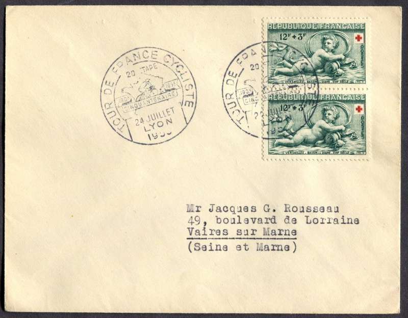 France - Sport - Tour De France - Cover - 1953