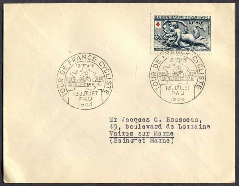 France - Sport - Tour De France - Cover - 1953