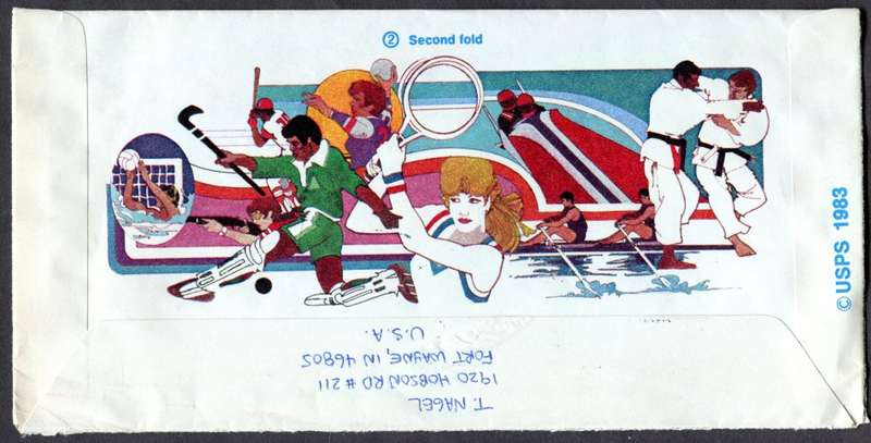 USA - Sport - Aerogram