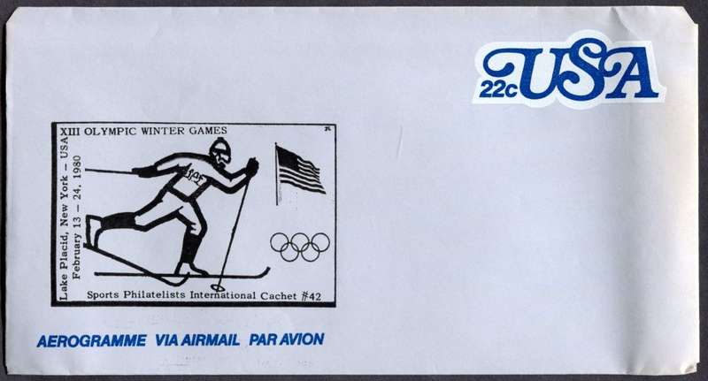 USA - Sport - Aerogram