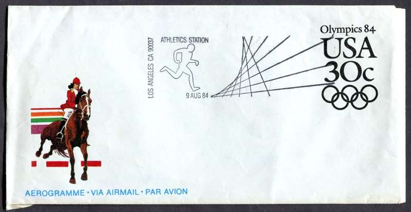 USA - Sport - Aerogram