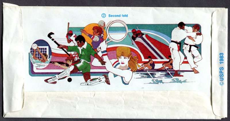 USA - Sport - Aerogram