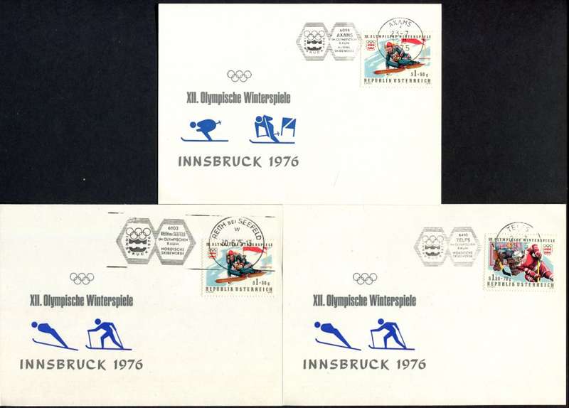 Austria - Sport - 6 Post Cards