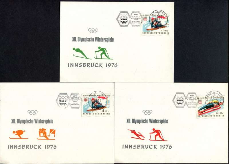 Austria - Sport - 6 Post Cards