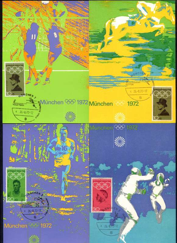 Germany/Federal - Sport - 22 Maxi-Post Cards