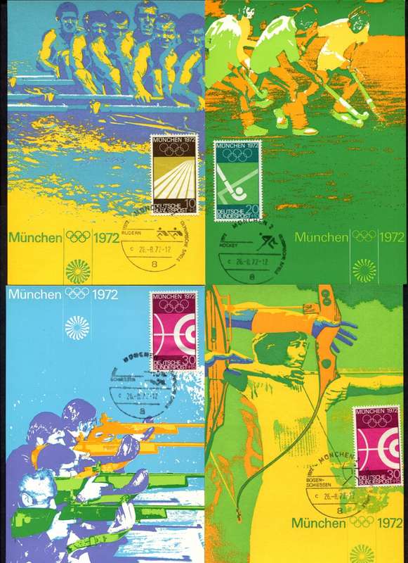 Germany/Federal - Sport - 22 Maxi-Post Cards