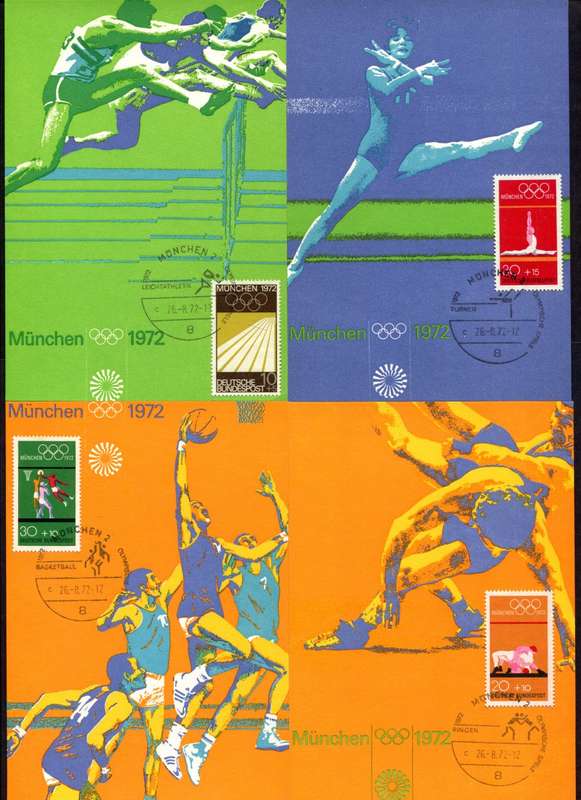 Germany/Federal - Sport - 22 Maxi-Post Cards