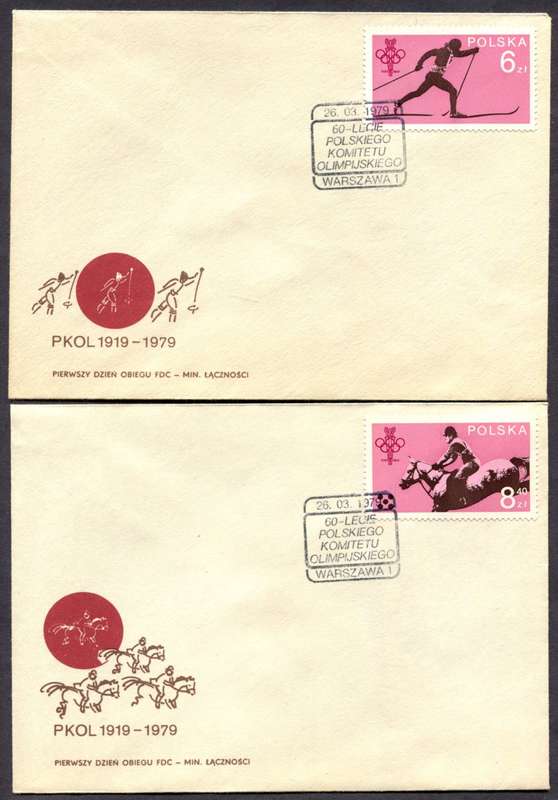 Poland - Sport - 4 Covers
