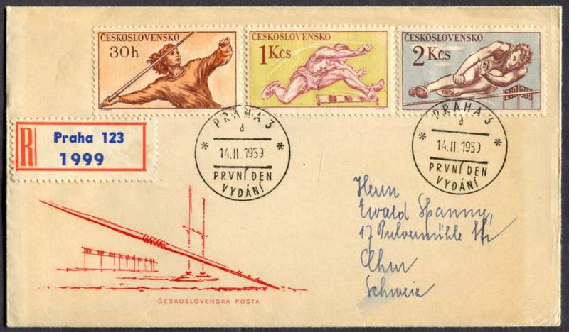 Czechoslovakia - Sport - Cover