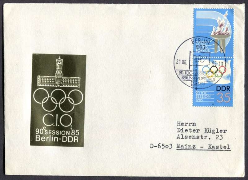 Germany/DDR - Sport - Cover