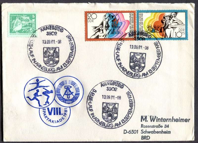 Germany/DDR - Sport - Cover