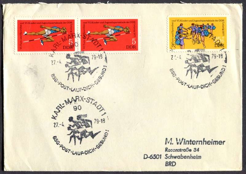 Germany/DDR - Sport - Cover