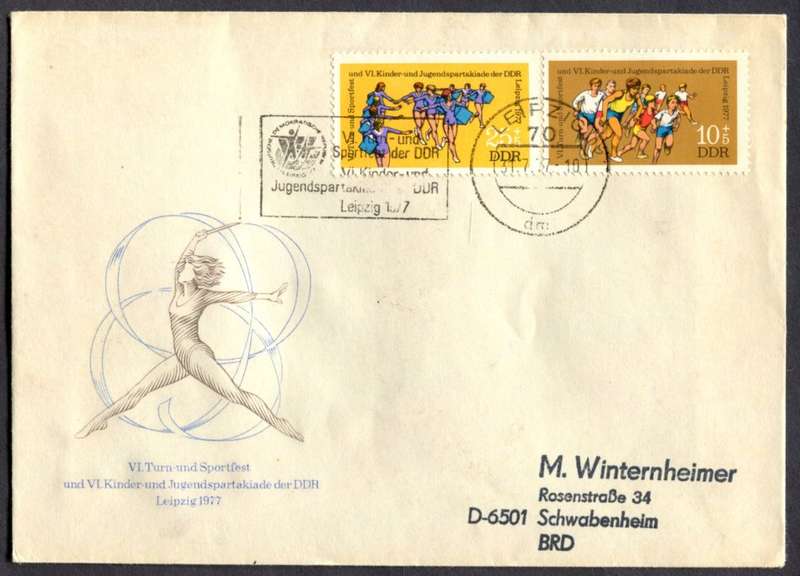 Germany/DDR - Sport - Cover