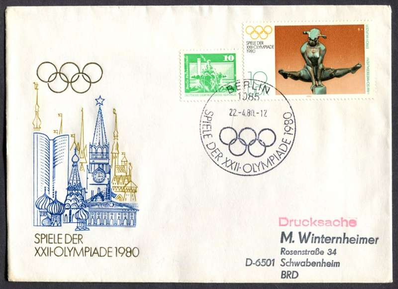 Germany/DDR - Sport - Cover