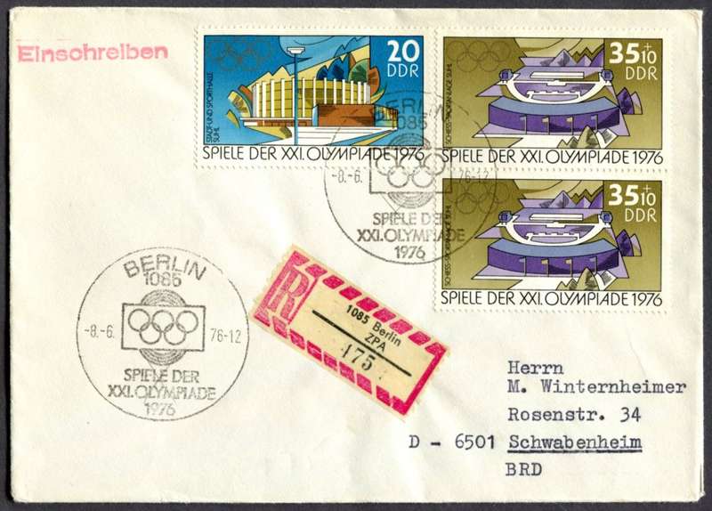Germany/DDR - Sport - Cover