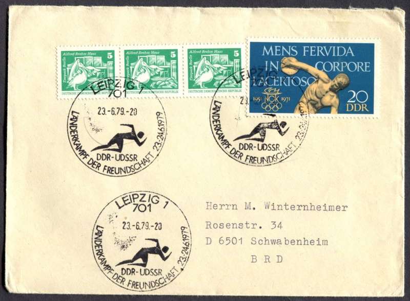Germany/DDR - Sport - Cover