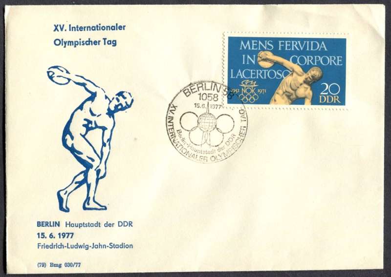 Germany/DDR - Sport - Cover