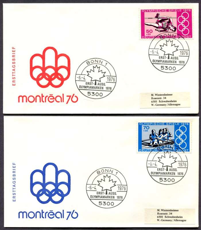 Germany/Federal - Sport - 4 Covers