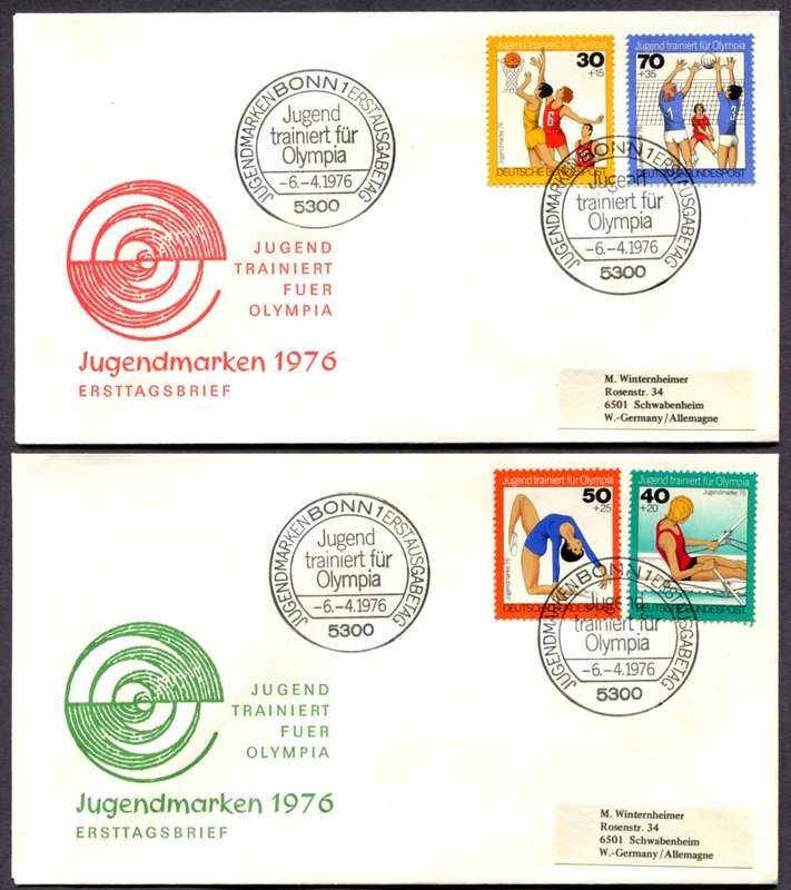 Germany/Federal - Sport - 2 Covers