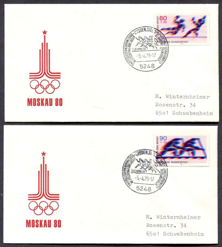 Germany/Federal - Sport - 2 Covers