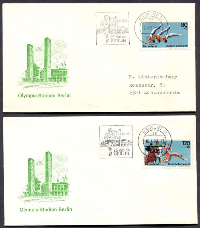 Germany/Federal - Sport - 2 Covers