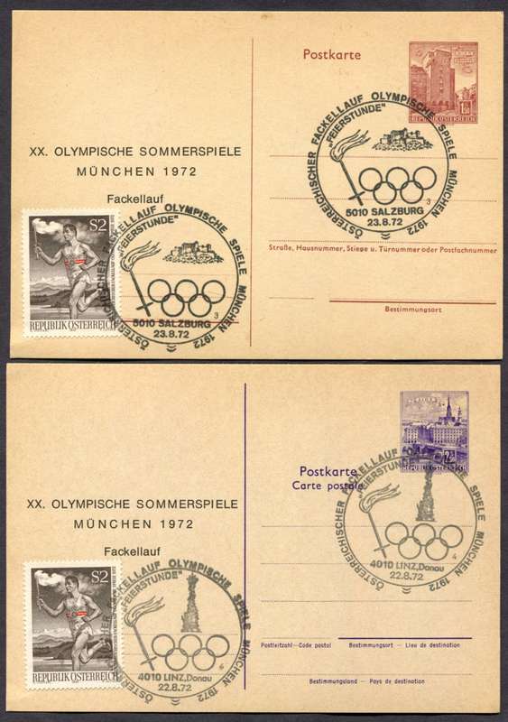 Austria - Sport - 2 Post Cards