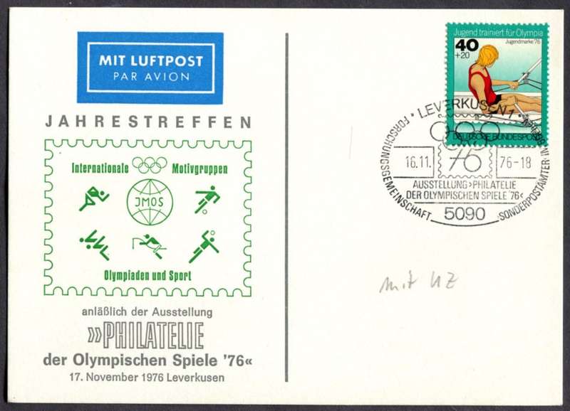 Germany/Federal - Sport - Post Card