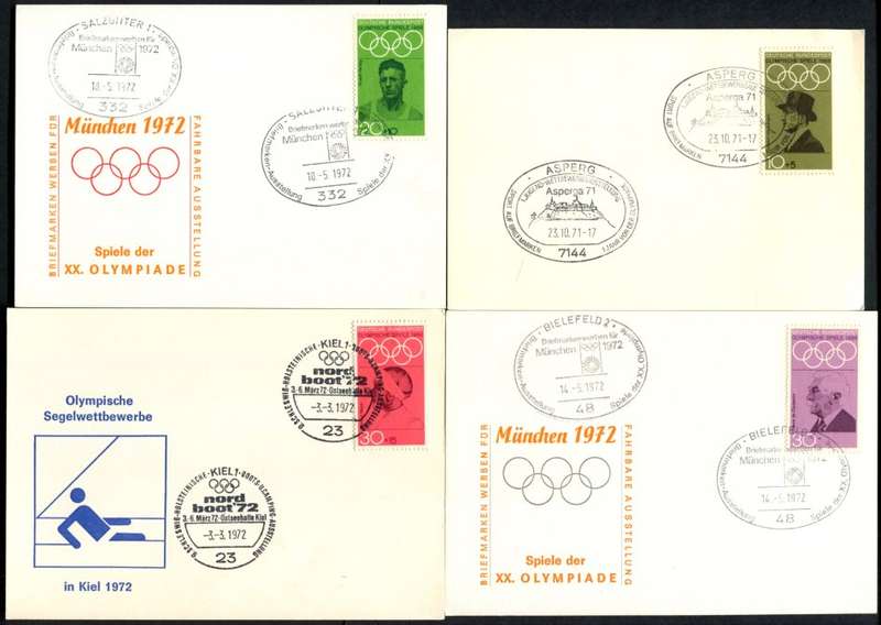 Germany/Federal - Sport - 4 Cards