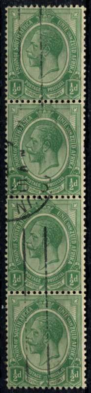 Union of SA - 1913 - Used
