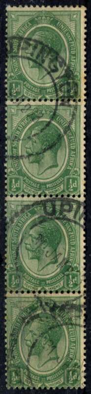 Union of SA - 1913 - Used