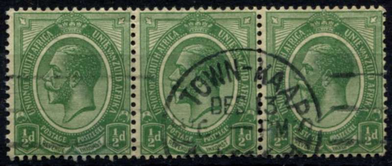 Union of SA - 1913 - Used