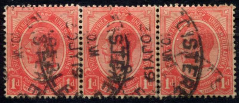 Union of SA - 1913 - Used