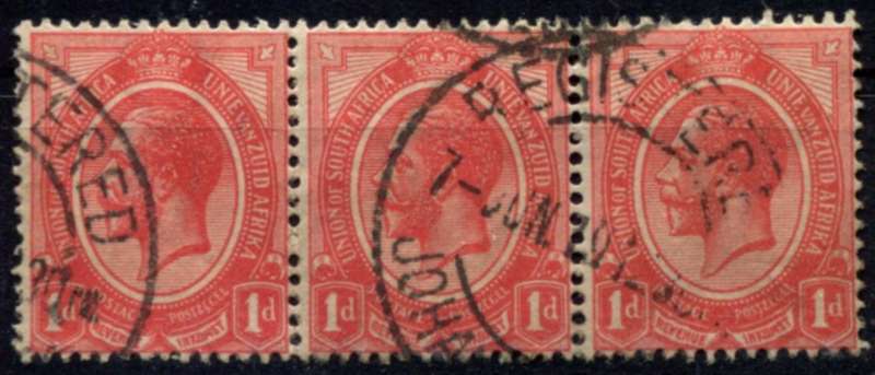 Union of SA - 1913 - Used