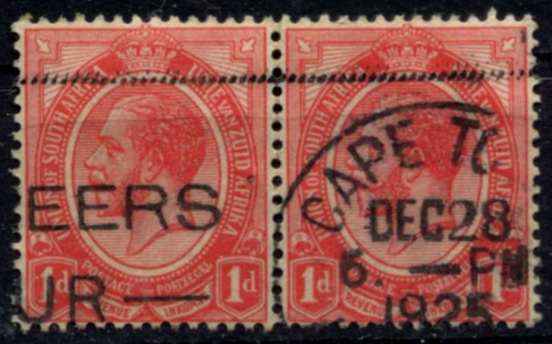 Union of SA - 1913 - Used