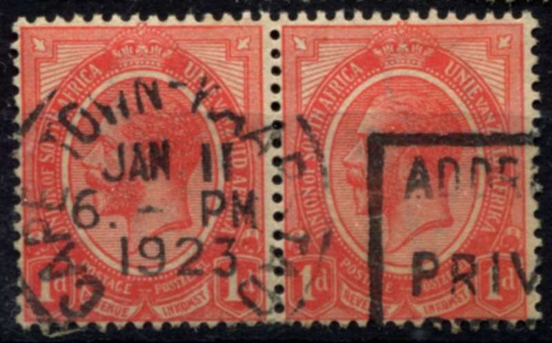 Union of SA - 1913 - Used