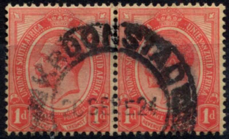 Union of SA - 1913 - Used