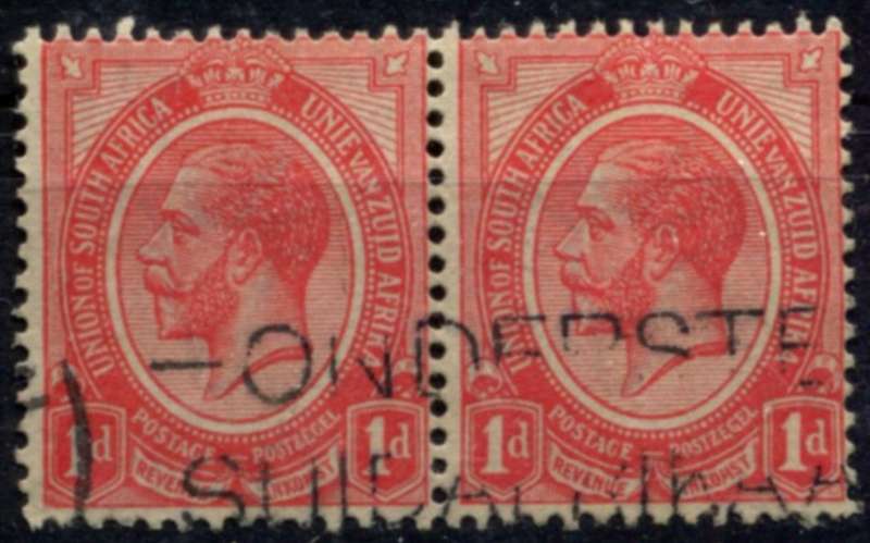 Union of SA - 1913 - Used