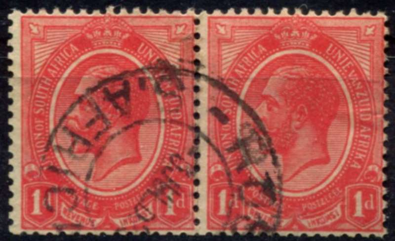 Union of SA - 1913 - Used