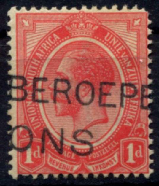 Union of SA - 1913 - Used