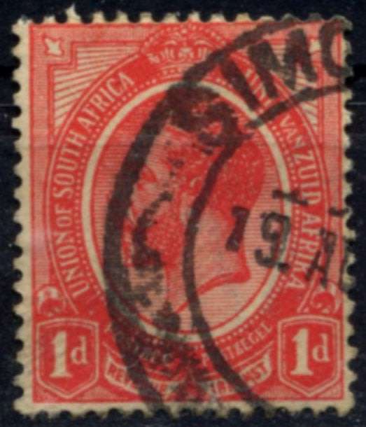 Union of SA - 1913 - Used
