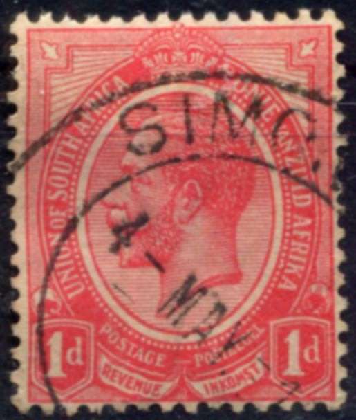 Union of SA - 1913 - Used