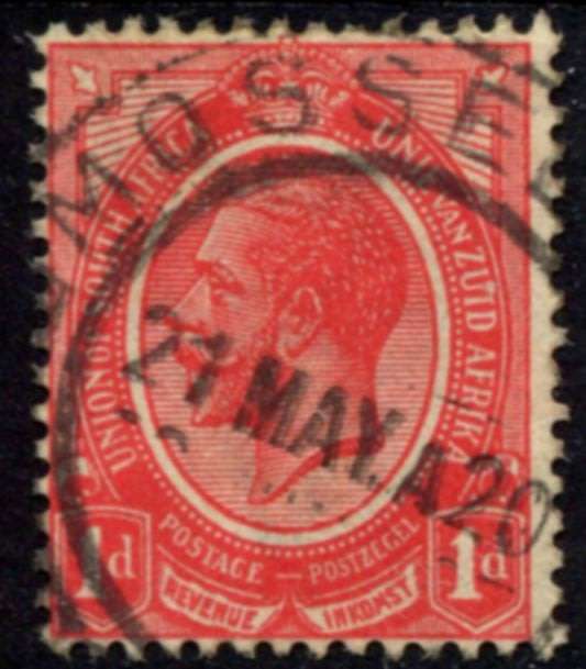 Union of SA - 1913 - Used