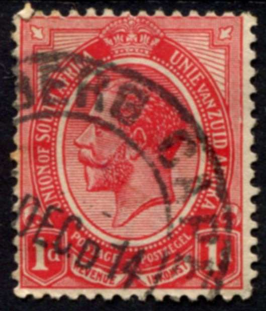 Union of SA - 1913 - Used