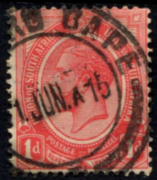 Union of SA - 1913 - Used