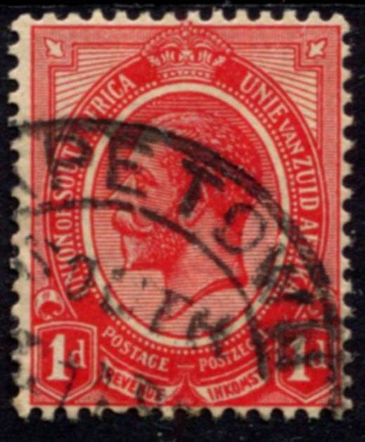 Union of SA - 1913 - Used
