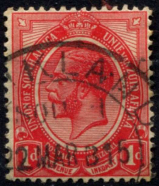 Union of SA - 1913 - Used
