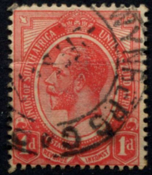 Union of SA - 1913 - Used