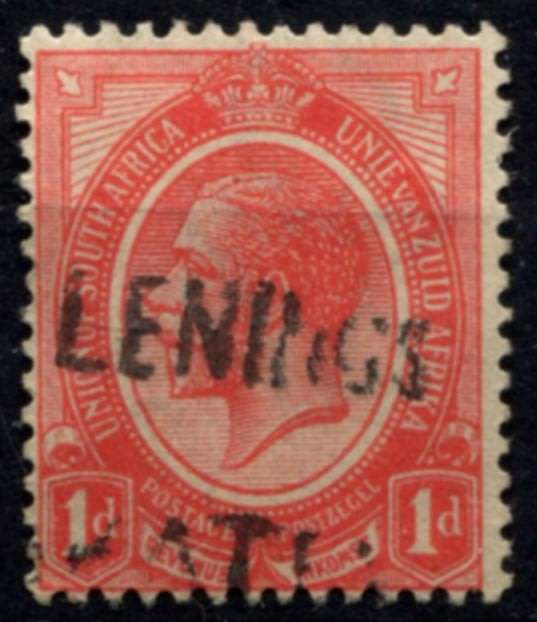 Union of SA - 1913 - Used